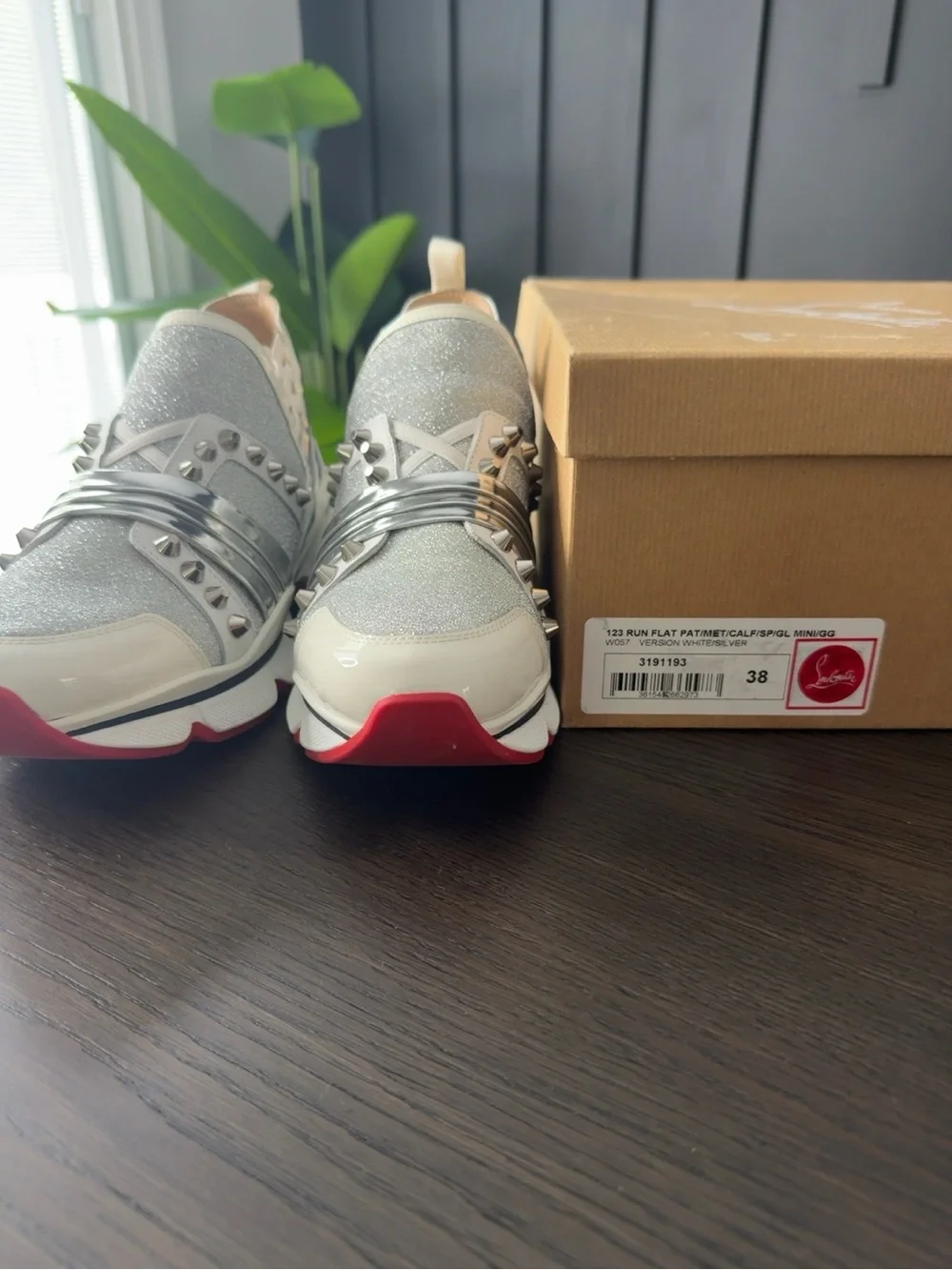Christian Louboutin Red Runner Sneakers